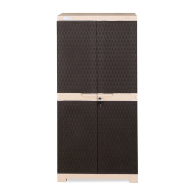 Nilkamal Freedom Mini Medium (FMM) Cabinet (Weather Brown / Biscuit)
