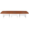 Nilkamal Forum 10 Seater Conference Table (Walnut / White)