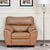 Nilkamal Frankston 1 Seater PVC Sofa (Tanin Brown)