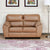 Nilkamal Frankston 2 Seater PVC Sofa (Tanin Brown)