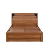 Nilkamal Fremont Engineered Wood King Box Bed (Walnut /  Wenge)