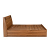 Nilkamal Fremont Engineered Wood King Box Bed (Walnut /  Wenge)