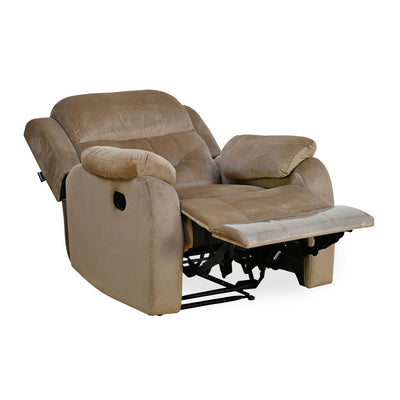 Nilkamal Freya 1 Seater Recliner Sofa (Grey)