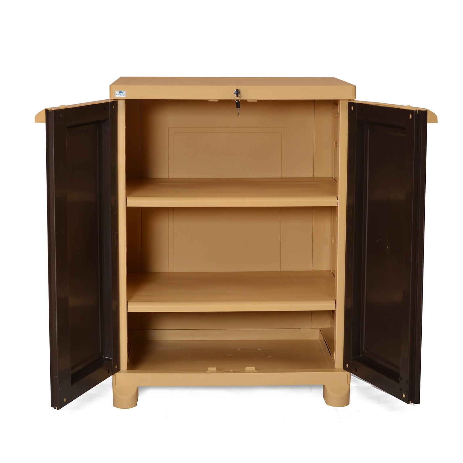 Nilkamal Freedom Small 1 (Weathered Brown and Biscuit)