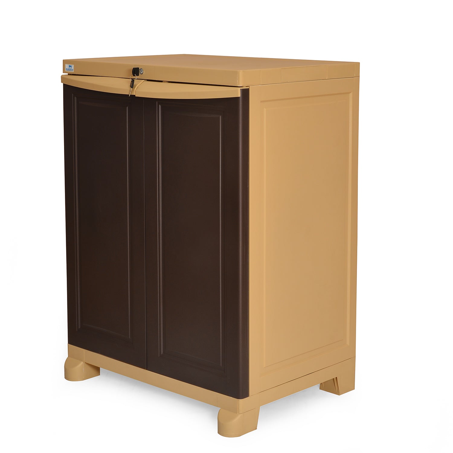 Nilkamal Freedom Small 1 (Weathered Brown and Biscuit)