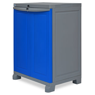 Nilkamal Freedom Small 1 (Deep Blue and Grey)