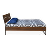 Nilkamal Fusion Engineered Wood King Bed (Classic Walnut)