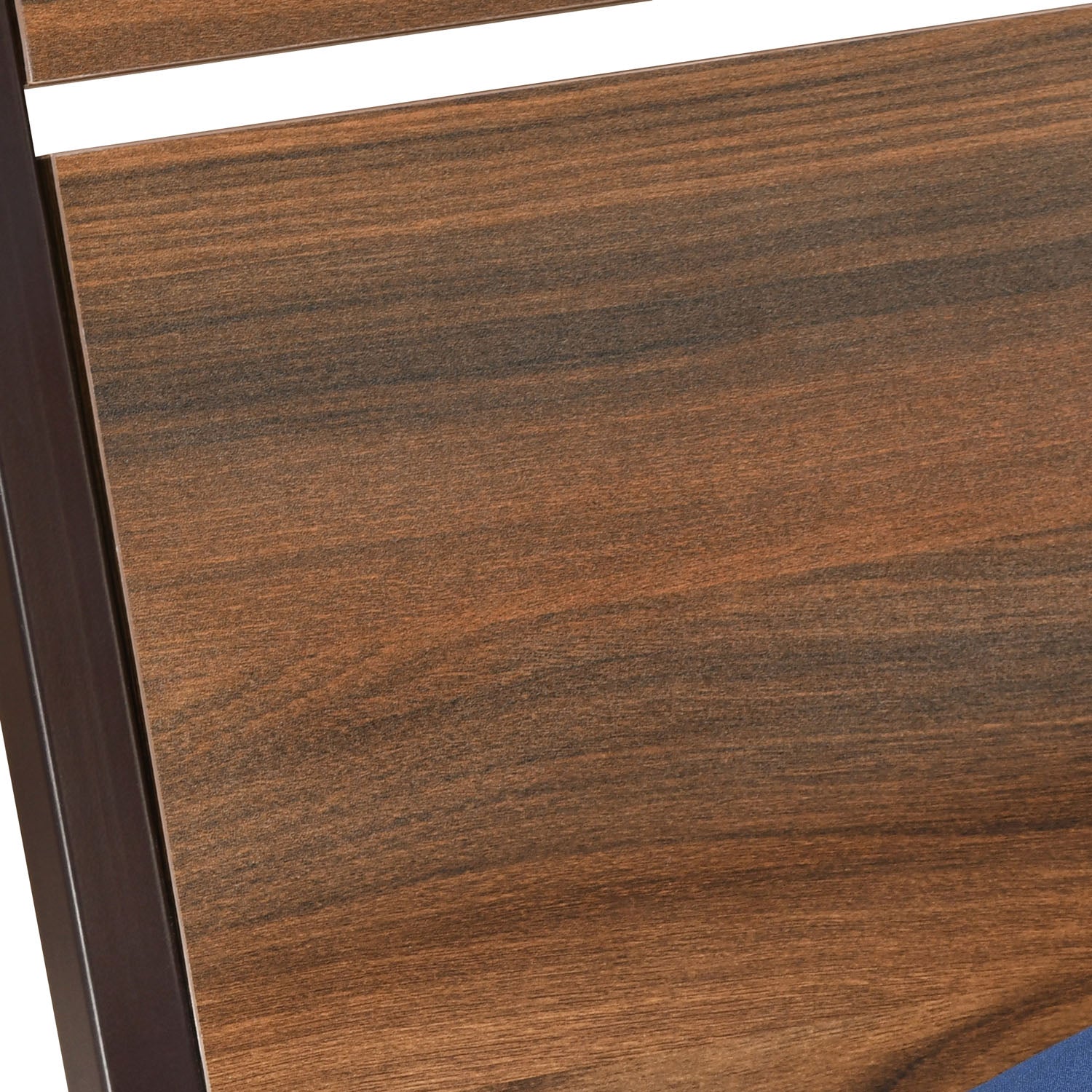 Nilkamal Fusion Engineered Wood King Bed (Classic Walnut)