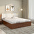 Nilkamal Galaxy Prime Bed with Semi Hydraulic Storage (Walnut)