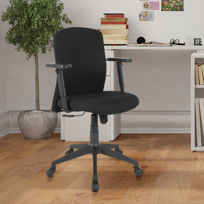Nilkamal Gary Low Back Chair Black Nilkamal Furniture