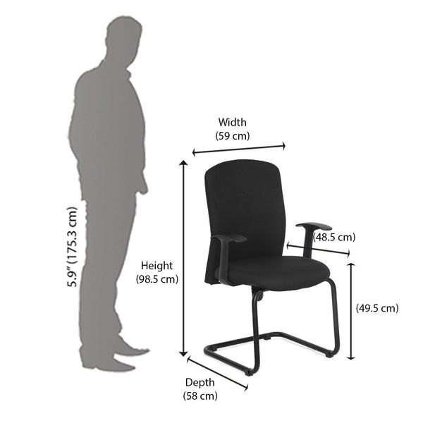 Nilkamal runner visitor chair sales