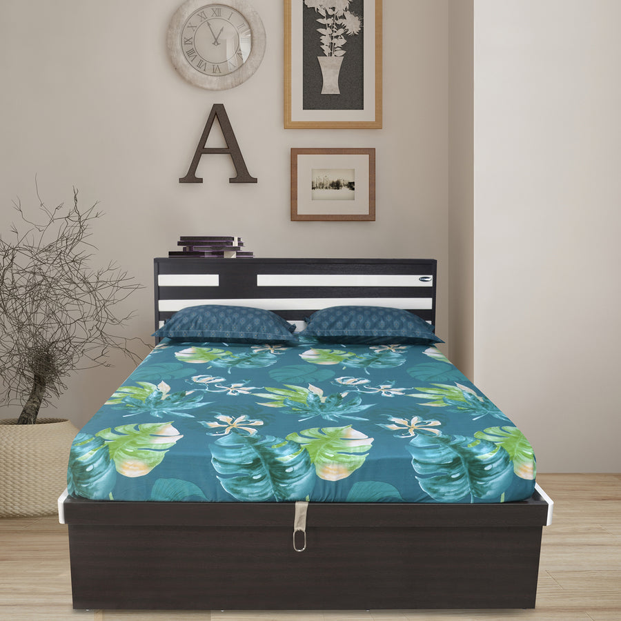 Nilkamal Gella Queen Bed (Brown)