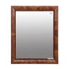 Nilkamal Gem Plastic Cabinet with Mirror (Mango Wood) - Front View
