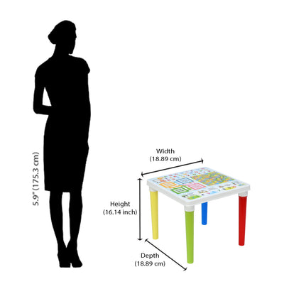 Nilkamal Genius Ludo Table (Milky White)