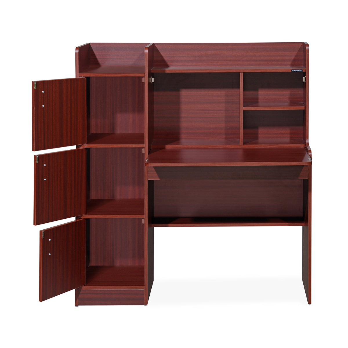 Nilkamal Genius Study Table (Mahagony) Nilkamal Furniture