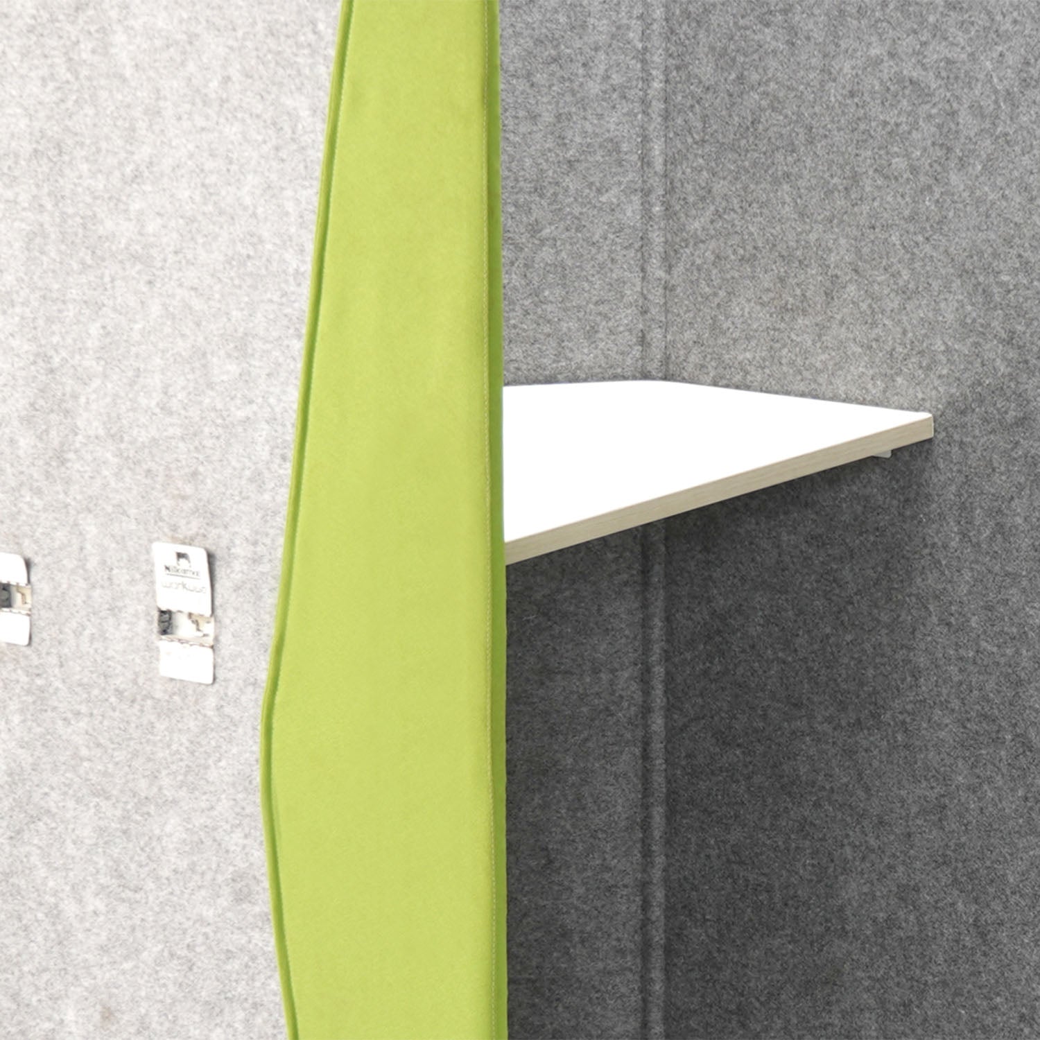 Nilkamal Workube Full (Grey / Green)