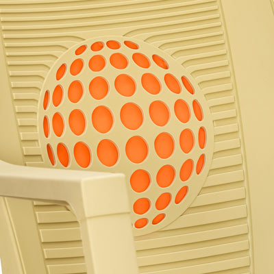 Nilkamal Globe Plastic Arm Chair