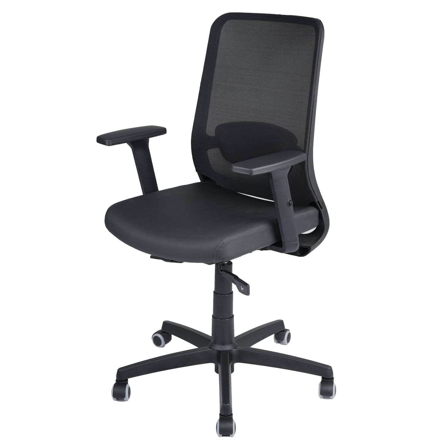 Nilkamal Glory Mid Back Chair (Black)
