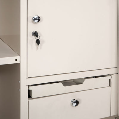 Nilkamal Grace Home Storage (Brown / Ivory)