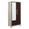 Nilkamal Grace Home Mirror Storage (Brown / Ivory)