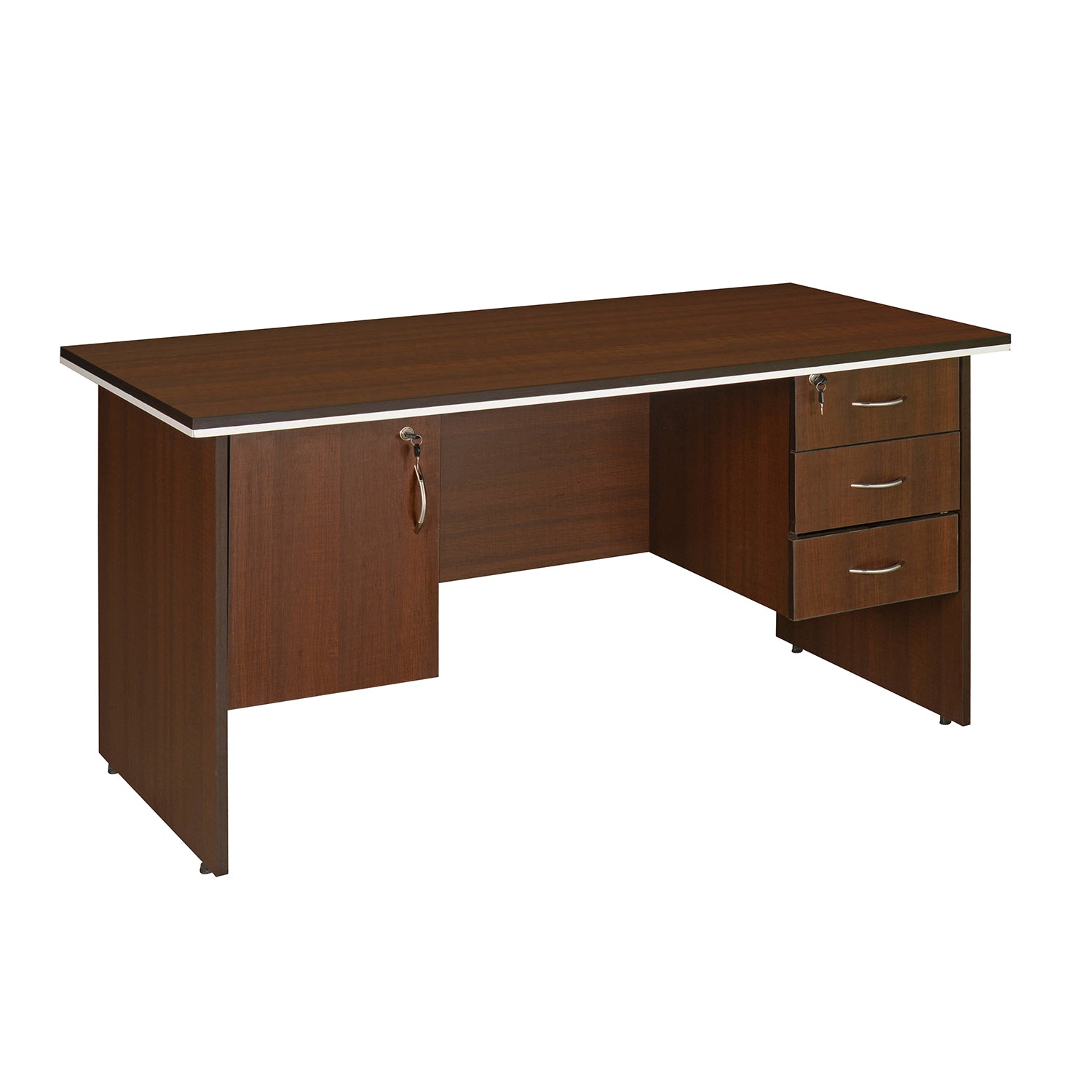 Nilkamal Haiko Office Table (Brown)