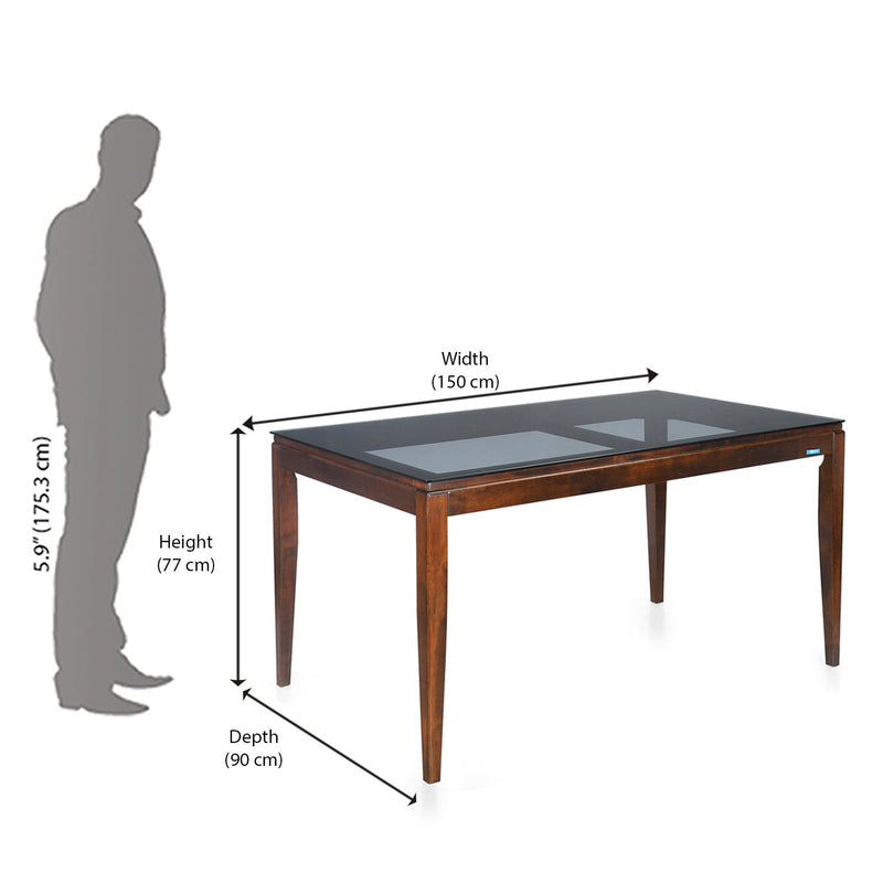 Dining table store height cm