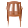 Nilkamal Heritage Plastic Arm Chair (Mango Wood)