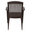 Nilkamal Heritage Plastic Arm Chair (Weather Brown)