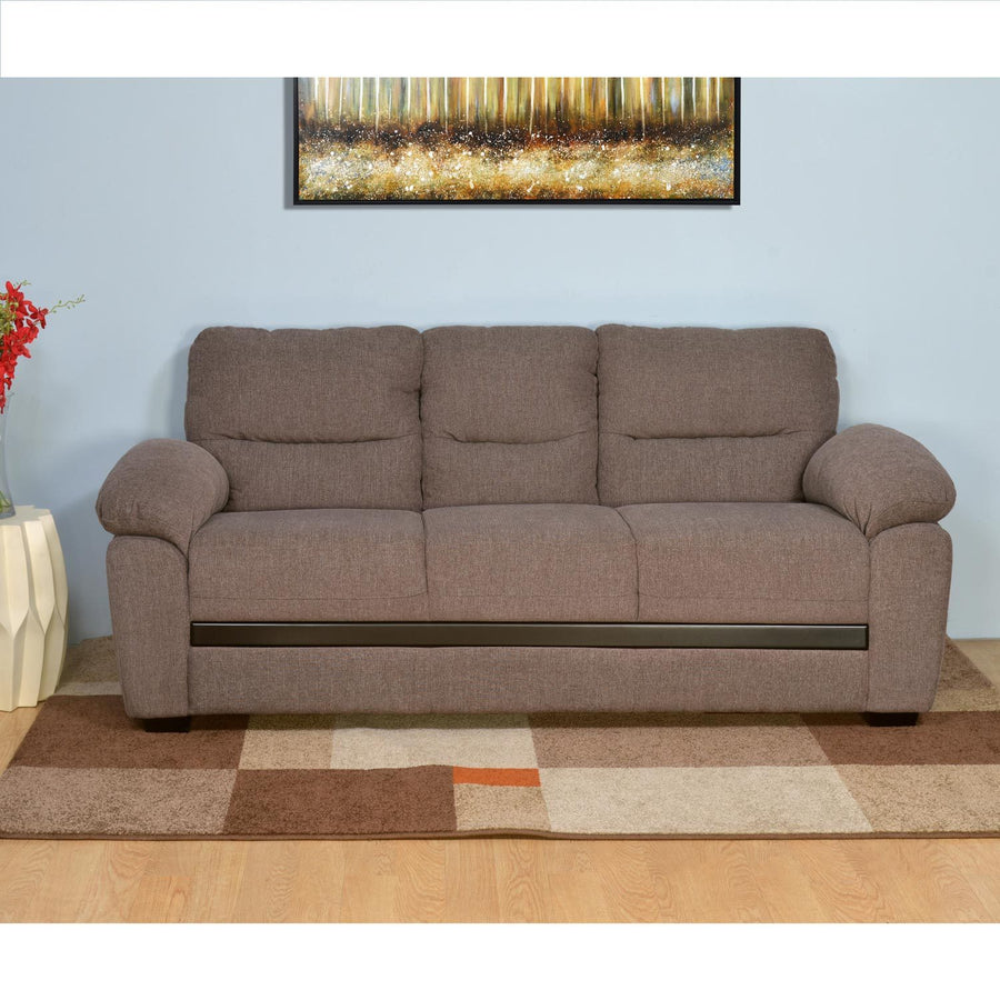 Nilkamal Hobart 3 Seater Sofa (Brown)