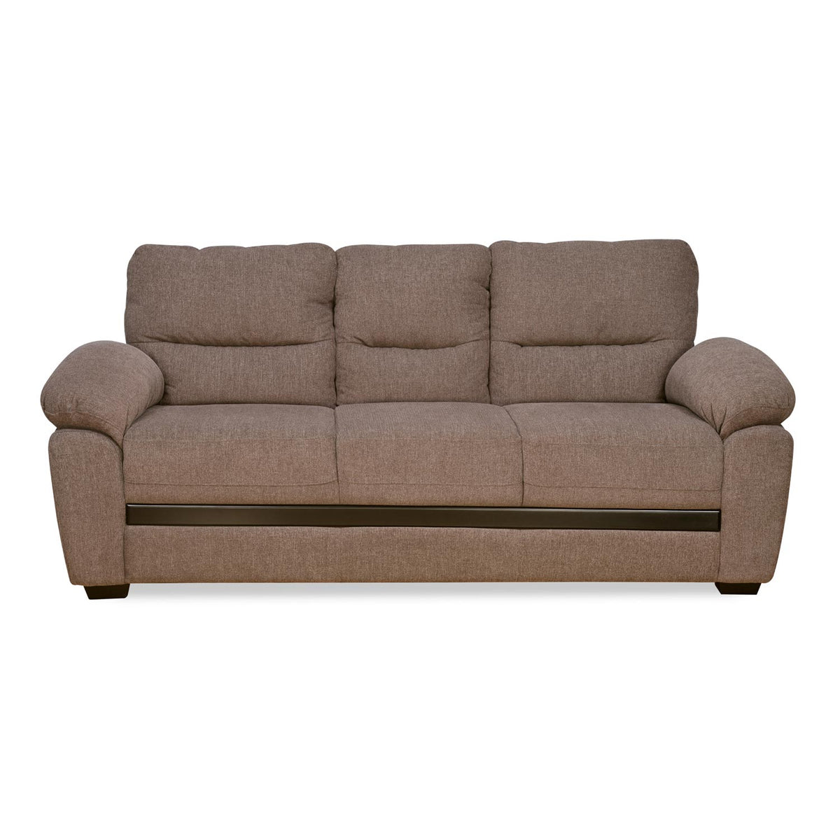 Nilkamal Hobart 3 Seater Sofa (Brown) Nilkamal Furniture