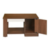 Nilkamal Hope Coffee Table (Walnut / White)