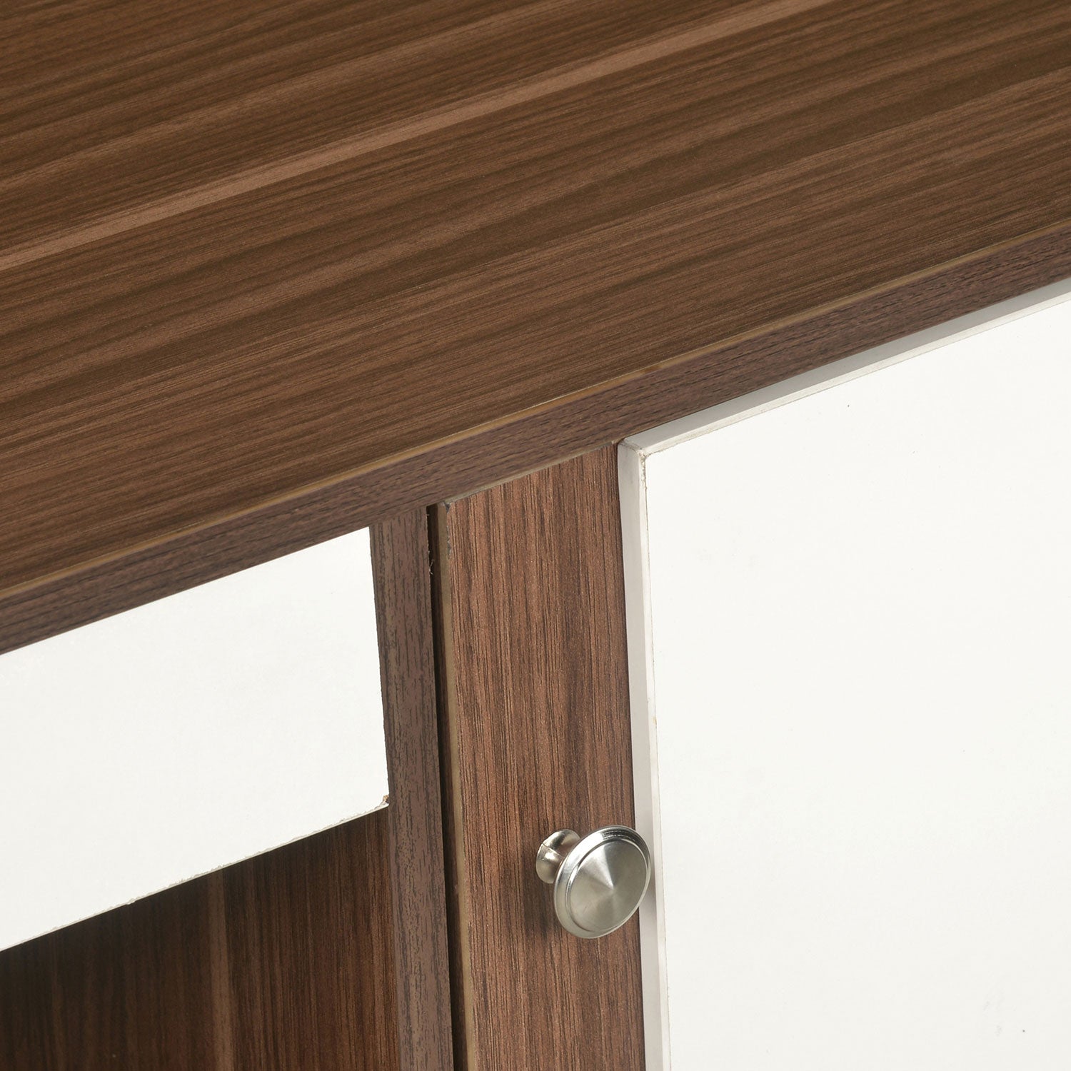 Nilkamal Hope Coffee Table (Walnut / White)