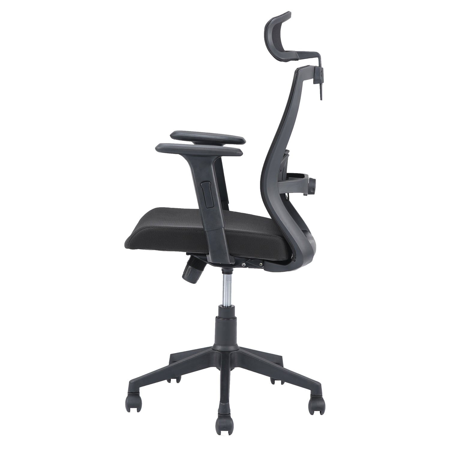 Nilkamal Hexon High Back Chair (Black)