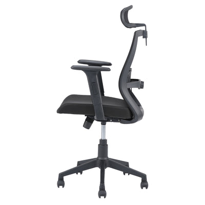Nilkamal Hexon High Back Chair (Black)