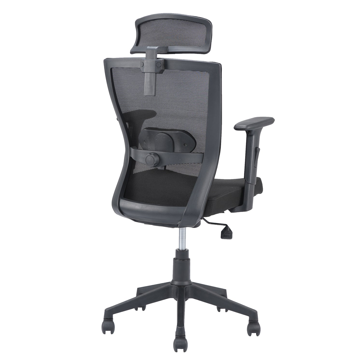 Nilkamal Hexon High Back Chair (Black)
