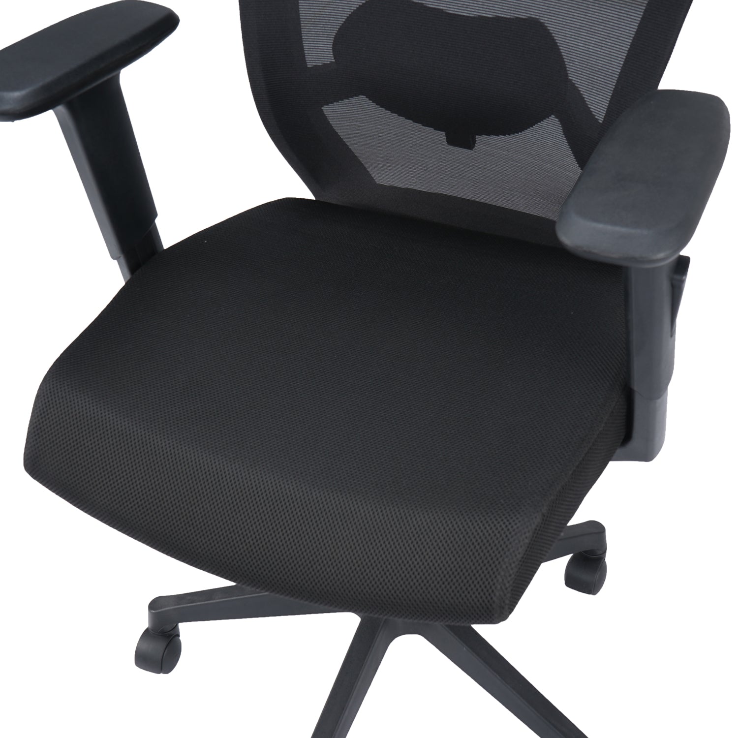 Nilkamal Hexon High Back Chair (Black)