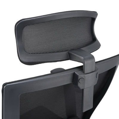 Nilkamal Hexon High Back Chair (Black)