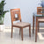 Nilkamal Hampshire Dining Chair (Brown)