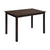 Nilkamal Argo 4 Seater Dining Table (Wenge)
