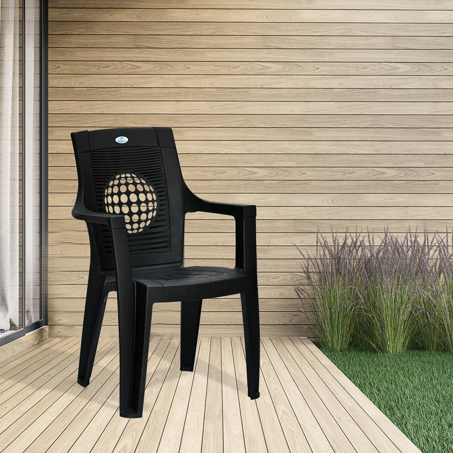 Nilkamal Globe Plastic Arm Chair