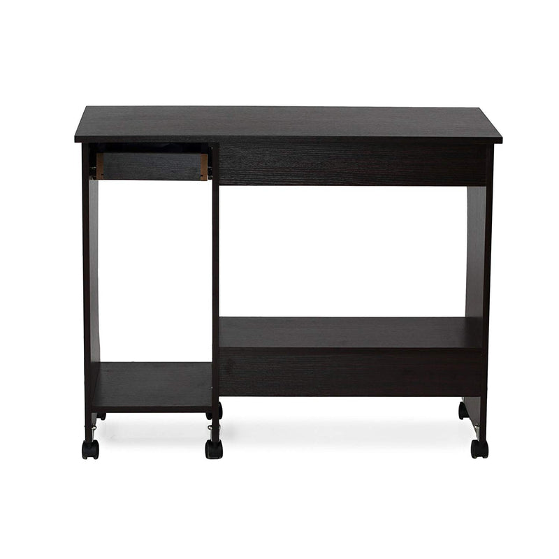 Nilkamal Zenith Computer Table (Walnut) Nilkamal Furniture