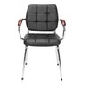Nilkamal Chopper Visitor Chair (Black)
