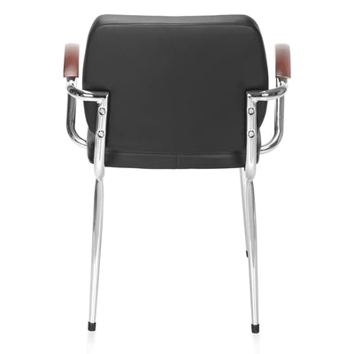 Nilkamal Chopper Visitor Chair (Black)