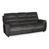 Nilkamal Chris Fabric 3 Seater Sofa (Black / Grey)