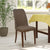 Nilkamal Cucina Dining Chair (Dark Brown)