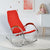 Nilkamal Dylan Rocking Chair (Red)