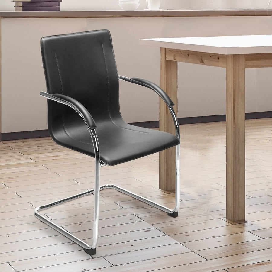 Nilkamal Falcon Visitor Chair (Black)