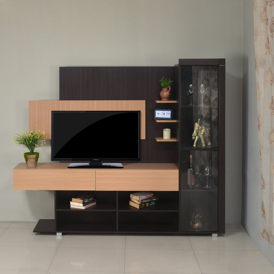 Nilkamal Greta Wall Unit (Walnut)