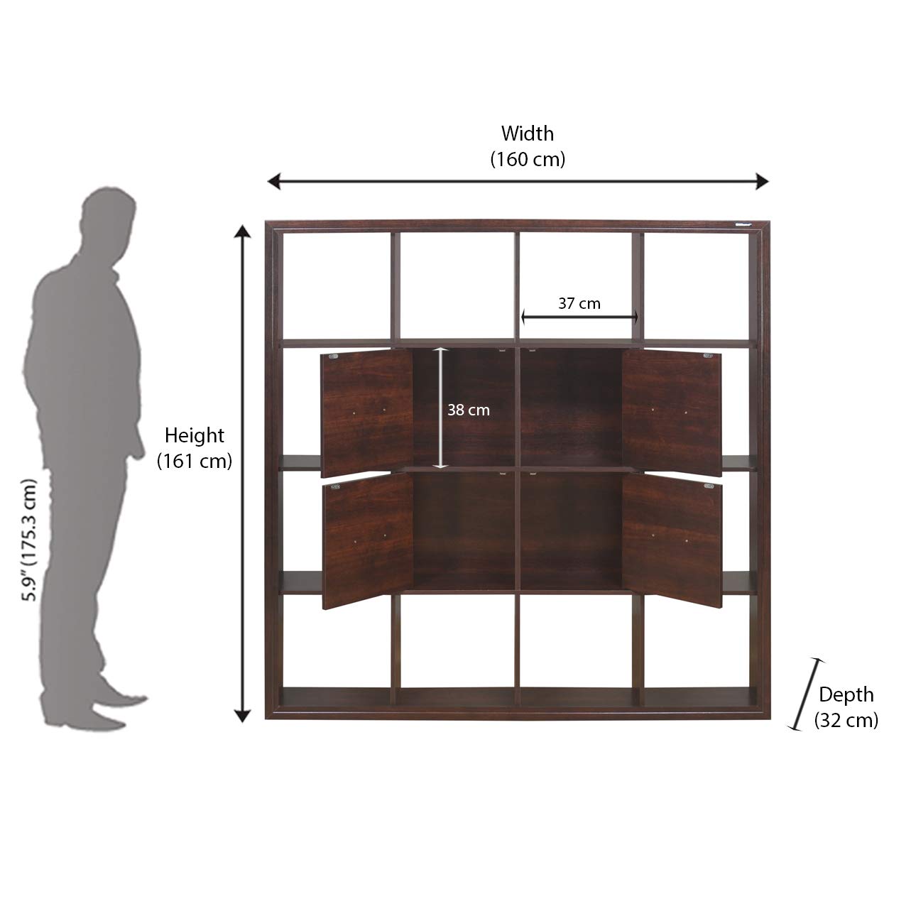 Nilkamal Hera Book Case