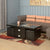 Nilkamal Kevin Center Table (Walnut)